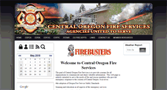 Desktop Screenshot of centraloregonfireservices.org