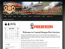 Tablet Screenshot of centraloregonfireservices.org